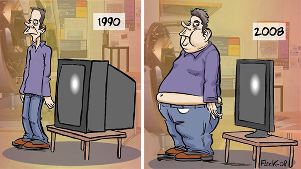 geçmişte nasıldı şimdi nasıl tv