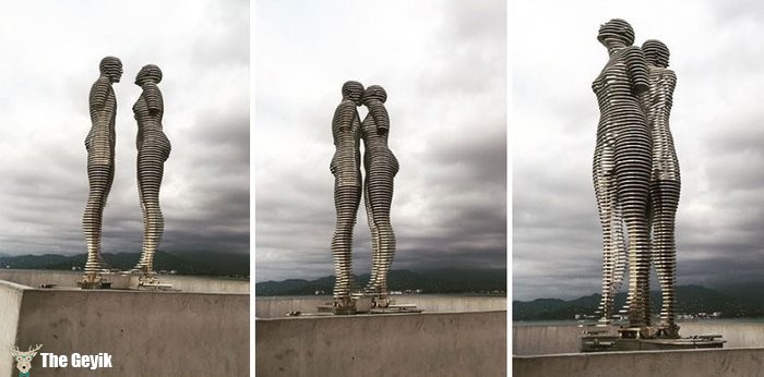 aşk heykelleri