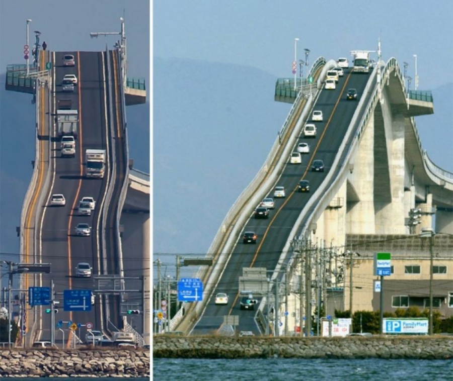 Eshima Ohashi Köprüsü Japonya